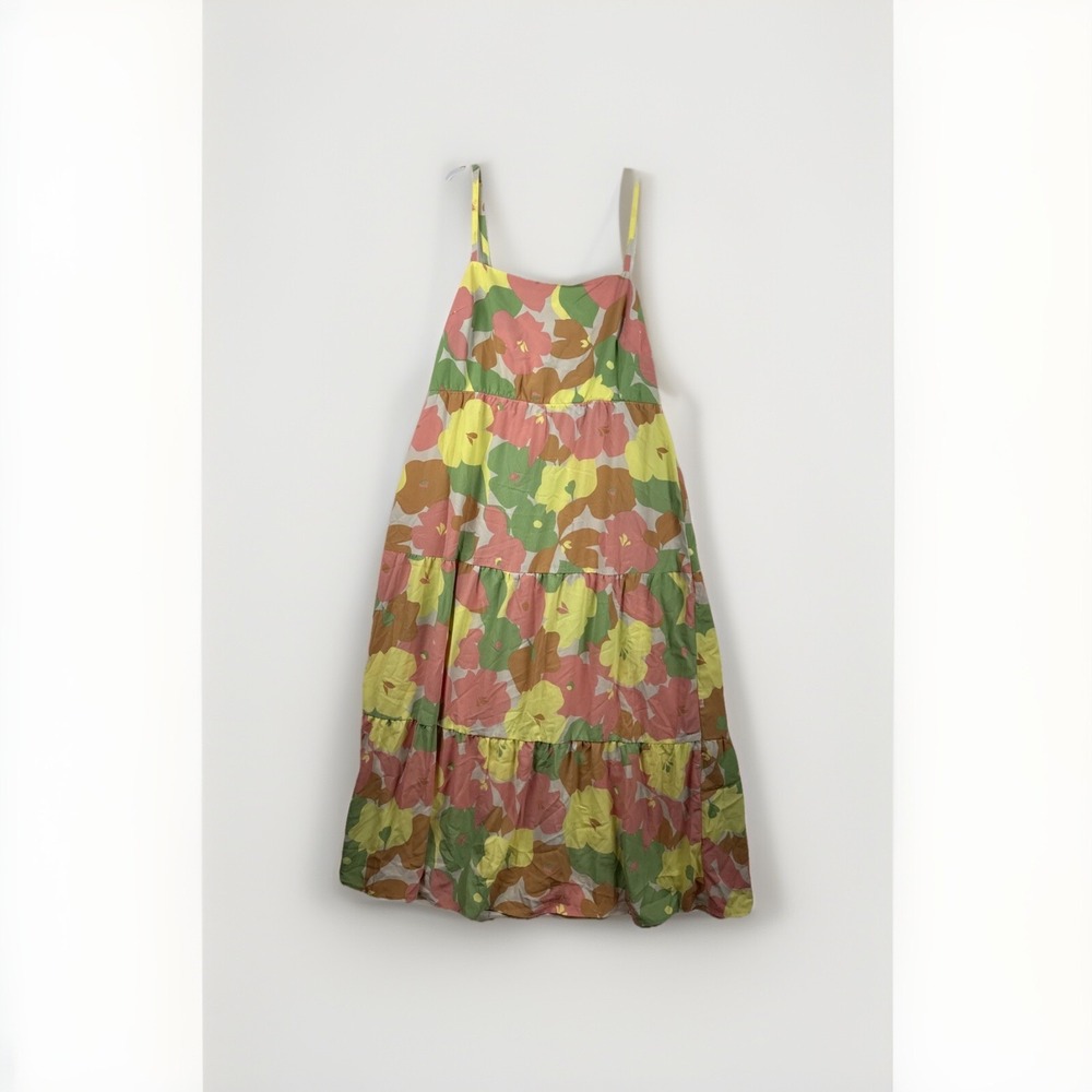 Social Standard by Sanctuary Womens Smocked Back Dress XXL Fiesta Floral Maxi